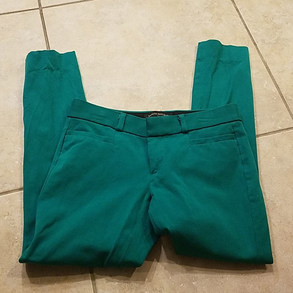 Green Banana republic sloan pants 00p